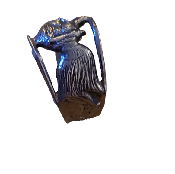 3/$30 Handmade Vintage Hawaii Hula Girl Spoon Ring L4 - Picture 2 of 3